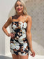 KADARA MINI DRESS - DARK FLORAL