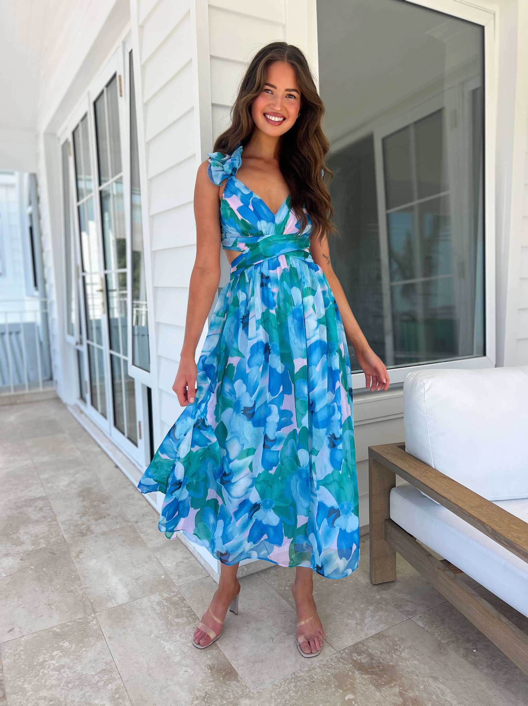Affordable midi dresses deals