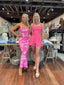 CALLISTA MAXI DRESS - PINK