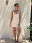 DIDI LINEN DRESS - BEIGE