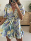 BELLANY DRESS - PASTEL FLORAL