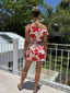 FLORI MINI DRESS - FLORAL