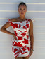 FLORI MINI DRESS - FLORAL