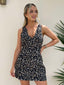 SABINE DRESS - BLACK FLORAL