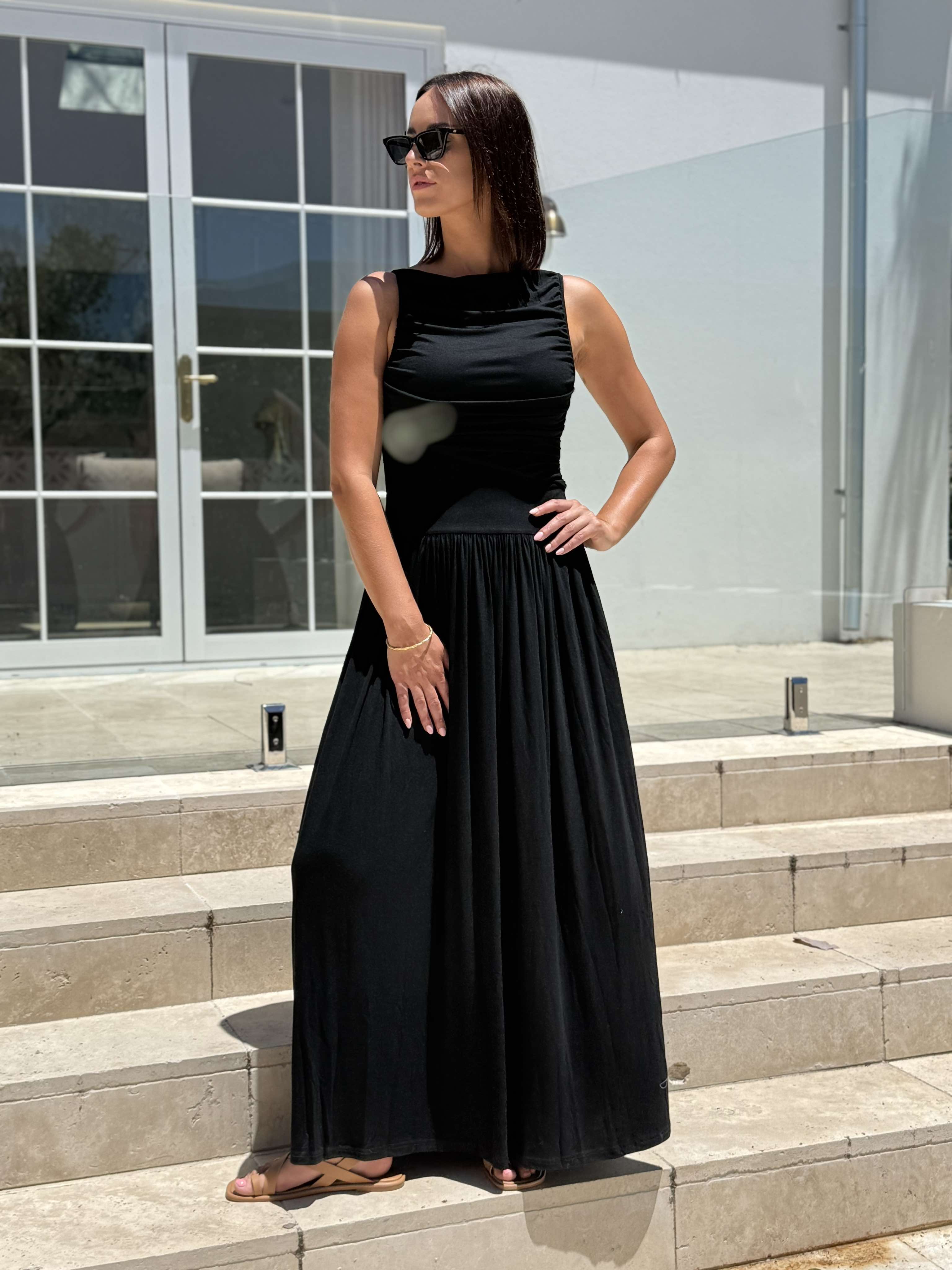 NALLA MAXI DRESS RUNAWAY THE LABEL FRANKII CLOTHING Frankii Clothing