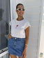 MAURICE DENIM SKIRT - MID BLUE