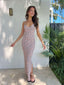 CALLISTA MAXI DRESS -BROWN WITH WHITE FLORAL