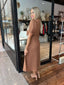 FARAH DRESS - RUST