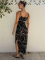CALLISTA MAXI DRESS - SWIRL