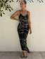 CALLISTA MAXI DRESS - SWIRL