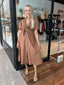 FARAH DRESS - RUST