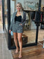 CHLOE CHECKERED SHORT SET