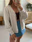 WINTER BLISS KNIT CARDI - CREAM