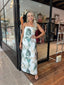 COCO DRESS - GREEN PALM