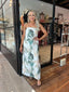 COCO DRESS - GREEN PALM