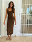 APPETITE DRESS - BROWN