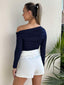 DIANA SPLIT SKORT - WHITE