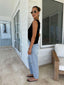 COFFEE KNIT TANK - BLACK