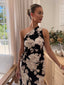 JARRAH DRESS - BLACK FLORAL