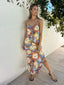 CALLISTA MAXI DRESS - ABSTRACT FLORAL
