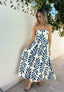 STEPHANIE DRESS - DEEP BLUE