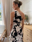JARRAH DRESS - BLACK FLORAL