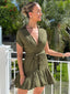 FLEETWOOD MINI DRESS - KHAKI