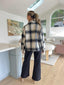 ZITA JACKET - CHARCOAL CHECK