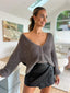 AMELIE CARDIGAN - SLATE