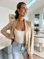 KOSTAS JACKET - LATTE