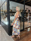 JARRAH DRESS - ABSTRACT FLORAL