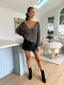 AMELIE CARDIGAN - SLATE