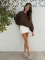 CHOCOLATE KNIT