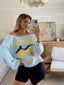 LIMONCELLO KNIT JUMPER - BLUE