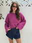 CLEO KNIT - MAUVE