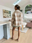 RAIDEN JACKET - CREAM CHECK
