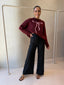 HIGH TIME LINEN PANT - BLACK