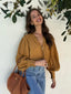 SOPHIE SHIRT - MUSTARD