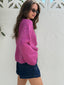 CLEO KNIT - MAUVE
