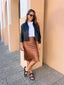 UDAYA PLEATHER JACKET