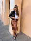 UDAYA PLEATHER JACKET