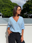 WINTER BLISS KNIT CARDI - BLUE