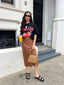 JUICY OVERSIZED TEE - BLACK