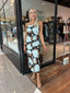 SEBASTIAN DRESS - BLACK FLORAL