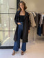 MYANA TRENCH - BLACK