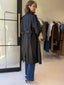 MYANA TRENCH - BLACK