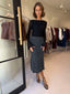 ANNIKA SKIRT- DARK GREY