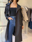 MYANA TRENCH - BLACK