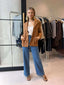SOPHIE SUEDE JACKET - RUST
