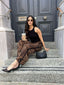 NOIR PANT-LEOPARD